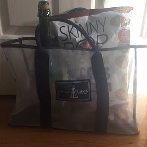 Ralph Lauren mesh tote bag